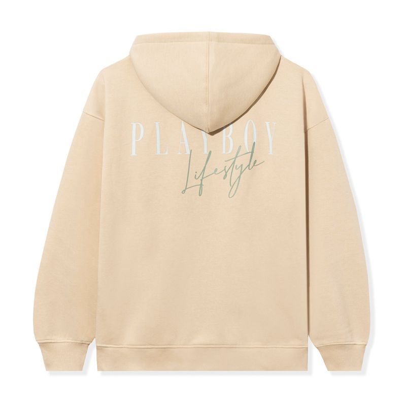 Felpa Con Cappuccio Playboy Lifestyle Zip-Up Donna Blu | 67031JYDF