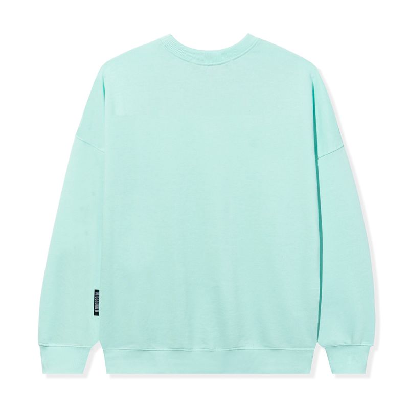 Felpa Con Cappuccio Playboy Logo Oversized Crewneck Donna Menta | 16289CFEY