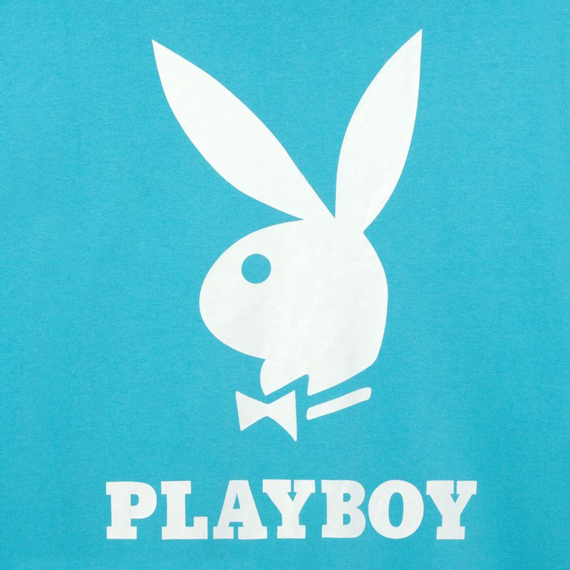 Felpa Con Cappuccio Playboy Logo Oversized Zip-Up Donna Blu | 97205FRGB