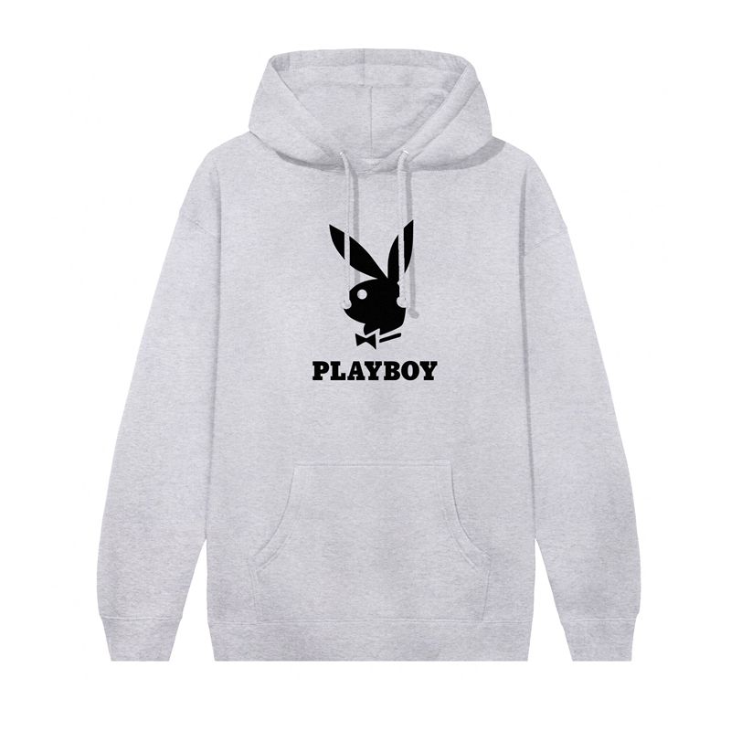 Felpa Con Cappuccio Playboy Logo Uomo Marroni | 67248IDHO