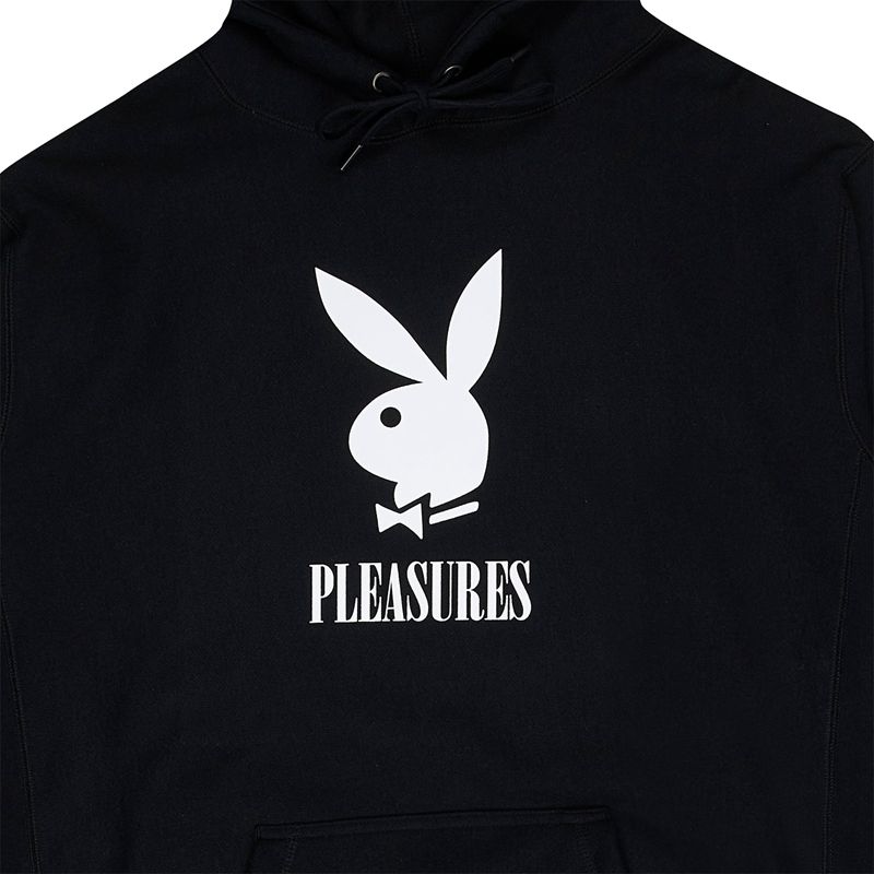 Felpa Con Cappuccio Playboy X Pleasures Play Uomo Grigie | 30462SZMQ