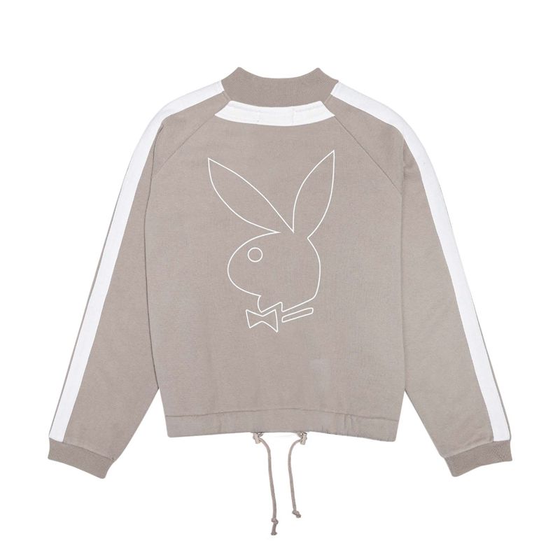 Giacca Playboy Bunny Bomber Donna Grigie | 47062UDHK