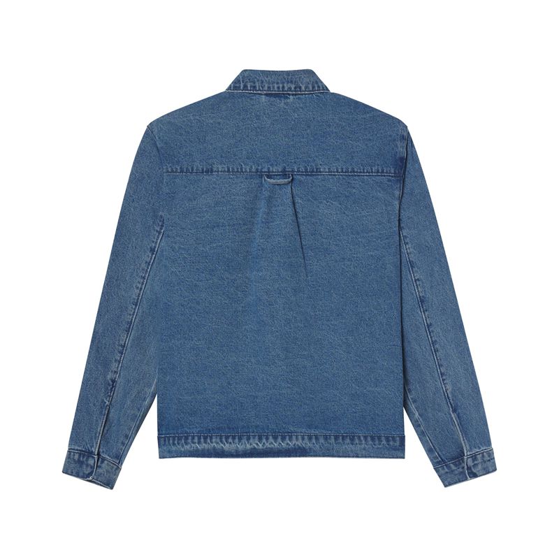 Giacca Playboy Jazz Denim Jacket Uomo Blu | 93421STNW