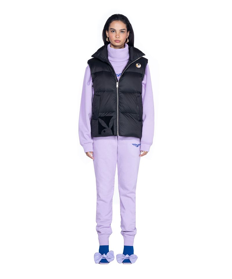 Giacca Playboy N950pb Puffer Vest Donna Nere | 30674RWVM