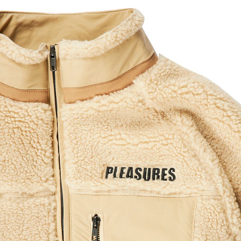 Giacca Playboy X Pleasures Bunny Sherpa Zip Up Jacket Uomo Nere | 51803FLOD