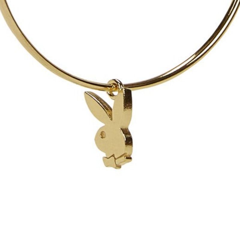 Gioielli Playboy Bunny Hoops Donna Oro | 68521MFHV