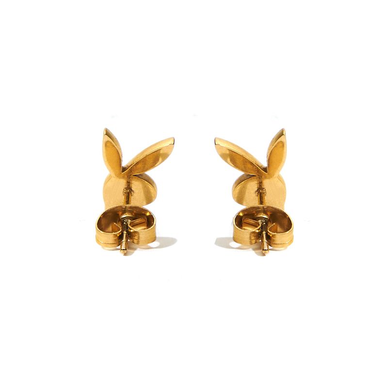 Gioielli Playboy Bunny Stud Earrings Donna Oro | 34289XRED