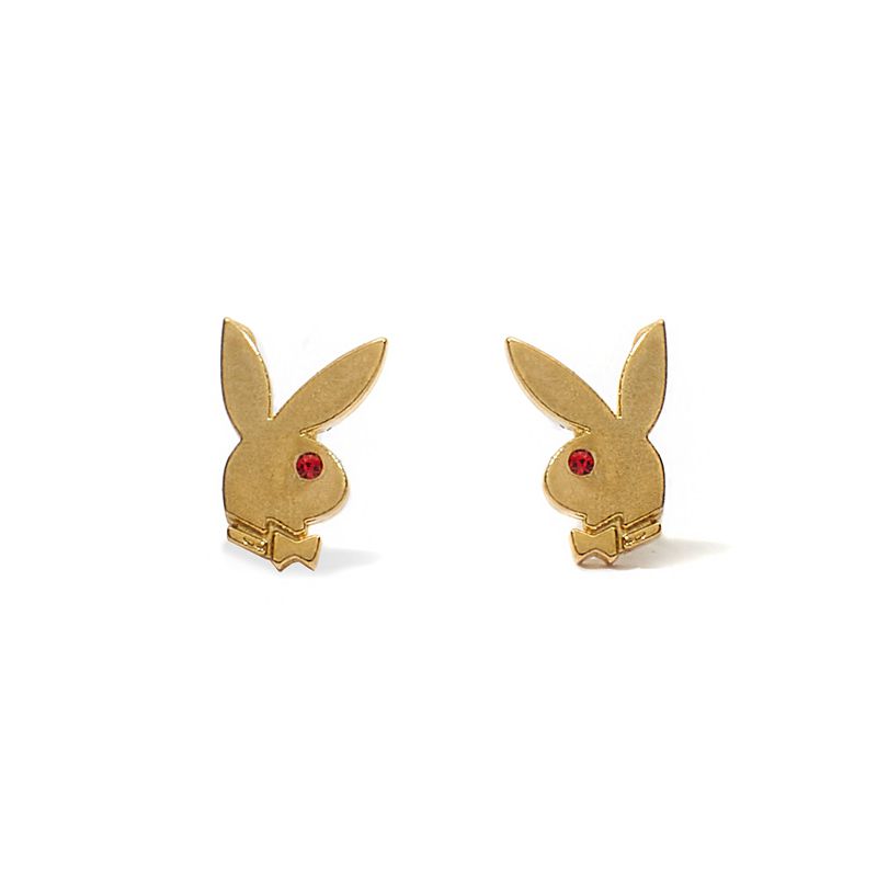 Gioielli Playboy Bunny Stud Earrings Donna Oro | 34289XRED