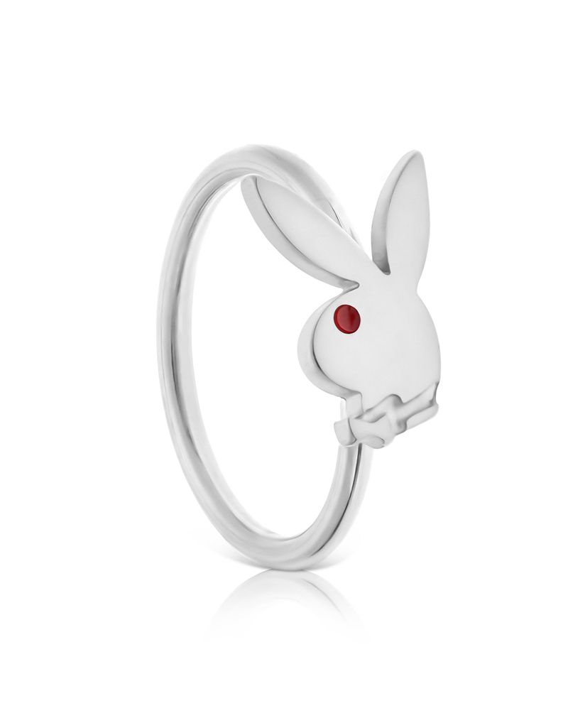 Gioielli Playboy Rabbit Head Nose Ring Uomo Oro | 12046QJBR