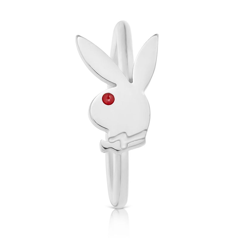 Gioielli Playboy Rabbit Head Nose Ring Uomo Oro | 12046QJBR