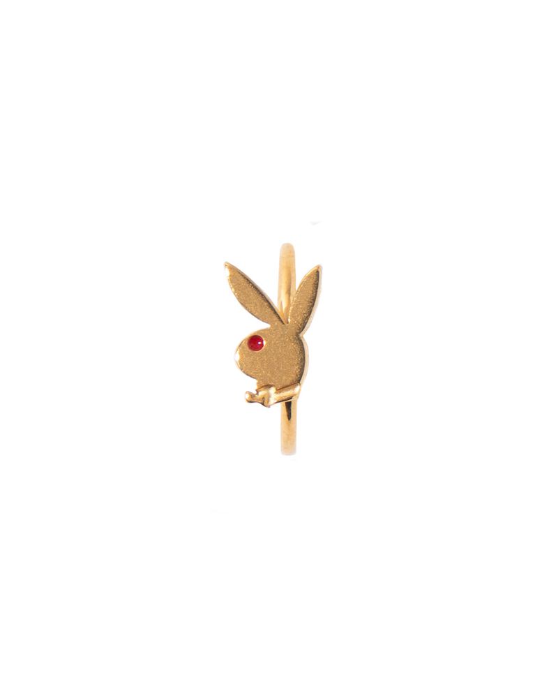 Gioielli Playboy Rabbit Head Nose Ring Uomo Oro | 12046QJBR