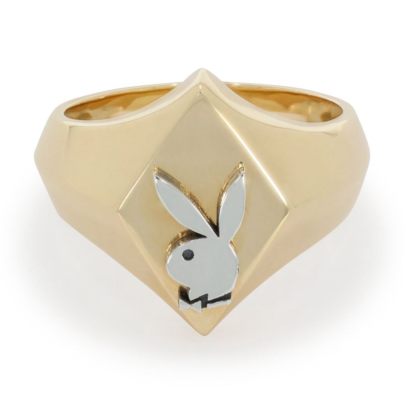 Gioielli Playboy X The Great Frog Ace Of Diamonds Ring Uomo Oro | 38619EQCK