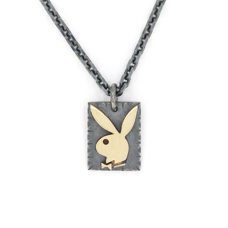 Gioielli Playboy X The Great Frog Souvenir Pendant Uomo Grigie | 75429OPAR