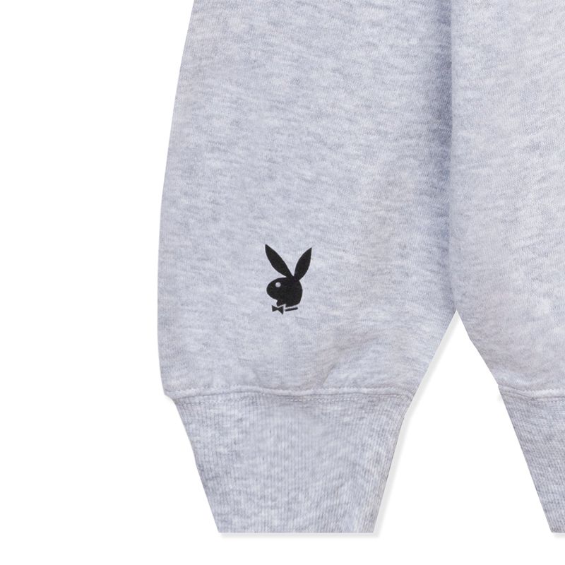 Loungewear Playboy Classiche Crewneck Donna Grigie | 12987AIYM