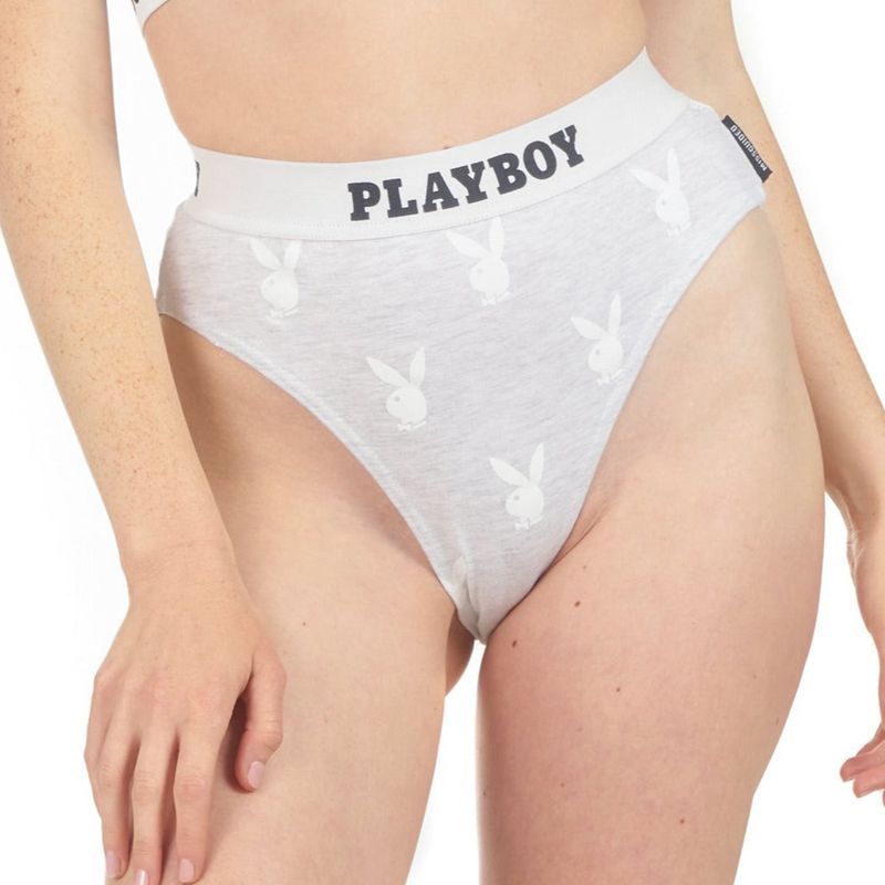 Loungewear Playboy Sportive High Waisted Y Donna Grigie | 60372XDBF