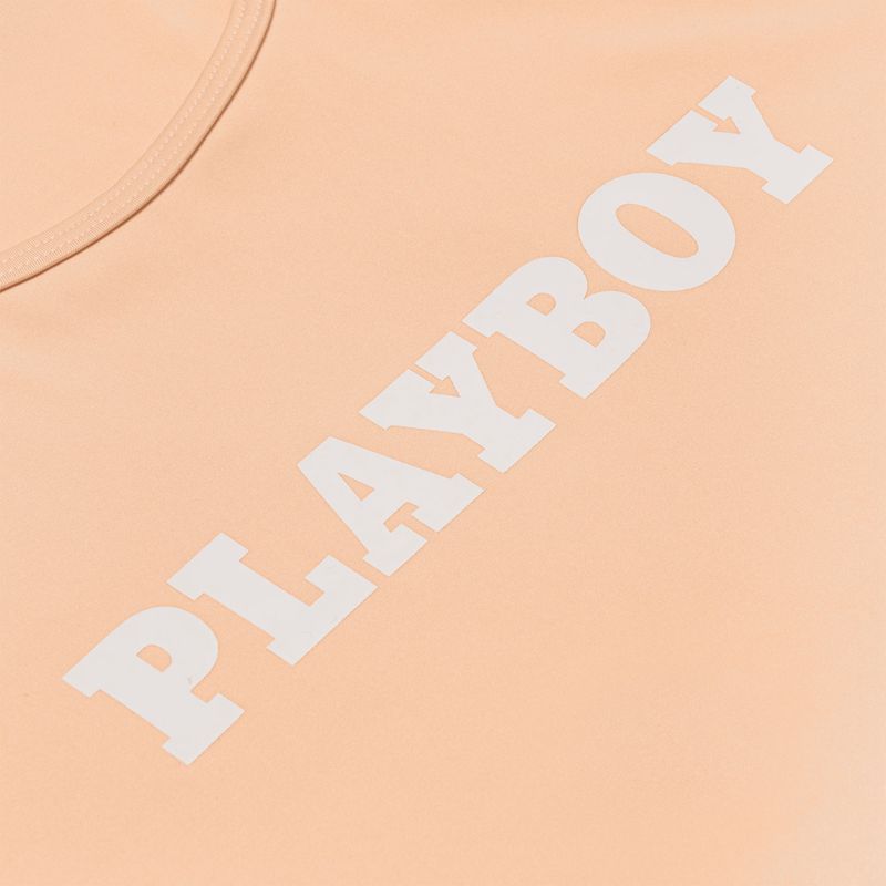 Magliette Playboy Active Contrast Stitch Tee Donna Arancioni | 04158KEOF