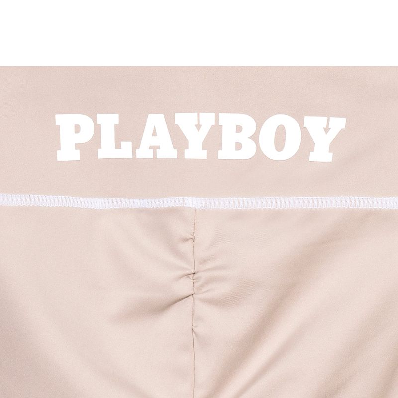 Pantaloncini Playboy Active Rucheds Donna Nere | 39426XPIG