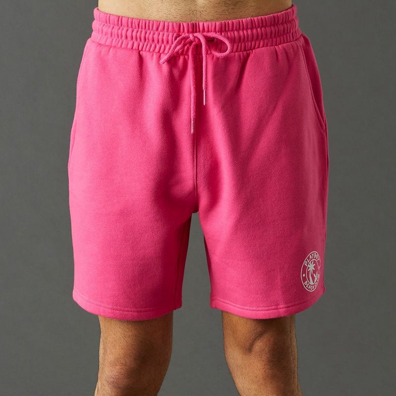 Pantaloncini Playboy Beach Club Graphic Uomo Rosa | 12894IKOS