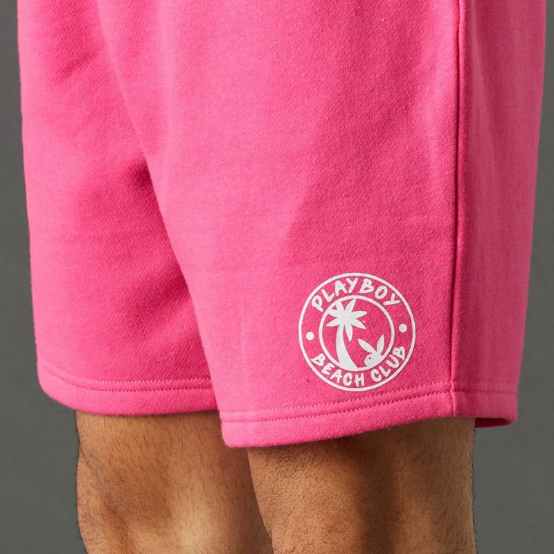 Pantaloncini Playboy Beach Club Graphic Uomo Rosa | 12894IKOS