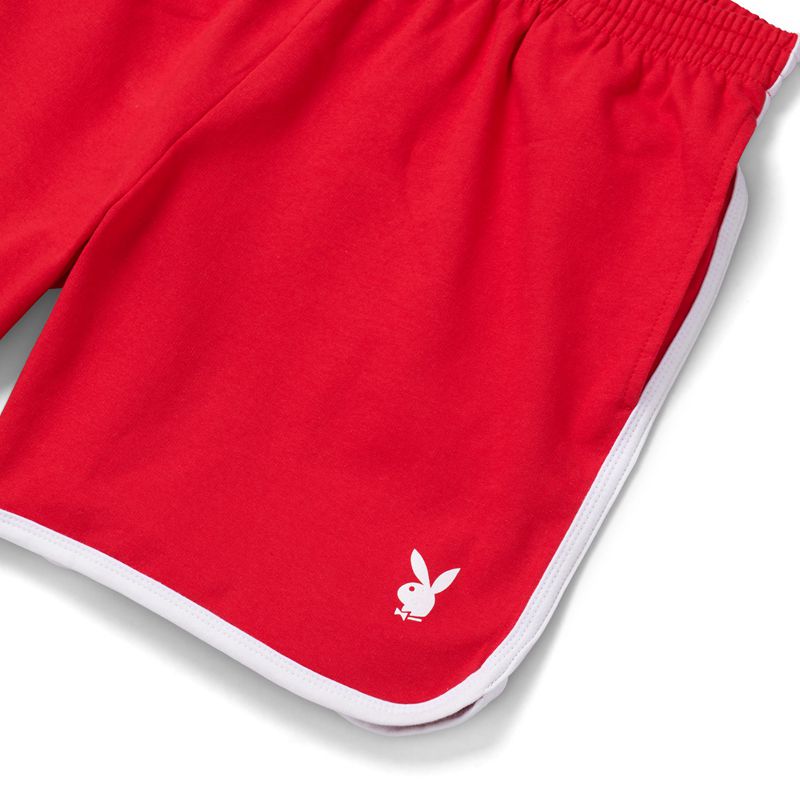 Pantaloncini Playboy Campout Uomo Rosse | 45398EKFQ