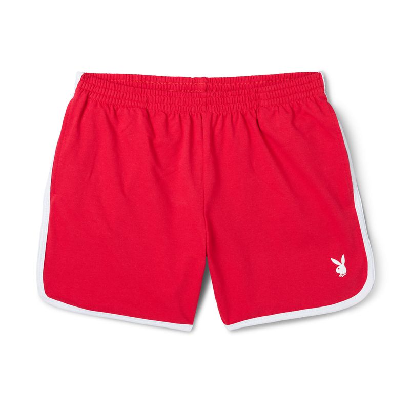 Pantaloncini Playboy Campout Uomo Rosse | 45398EKFQ