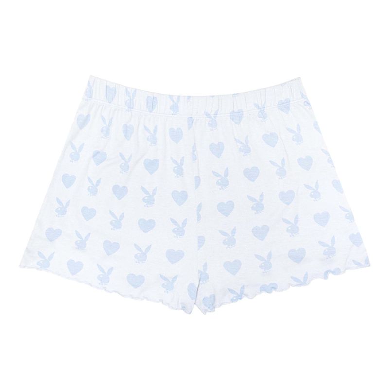 Pantaloncini Playboy Heart Bunny Sleeps Donna Viola Profondo | 72198YAQJ