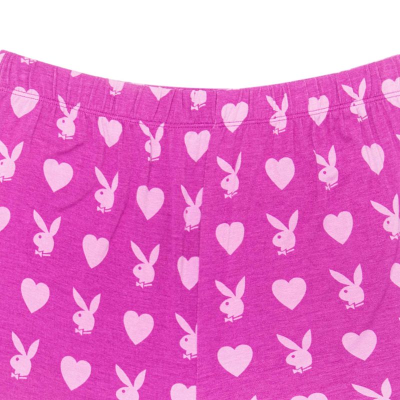 Pantaloncini Playboy Heart Bunny Sleeps Donna Viola Profondo | 72198YAQJ