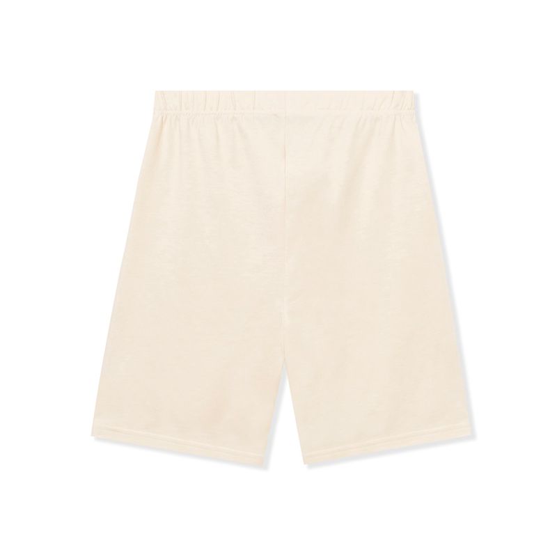 Pantaloncini Playboy Logo Cyclings Donna Beige | 52641LQSP