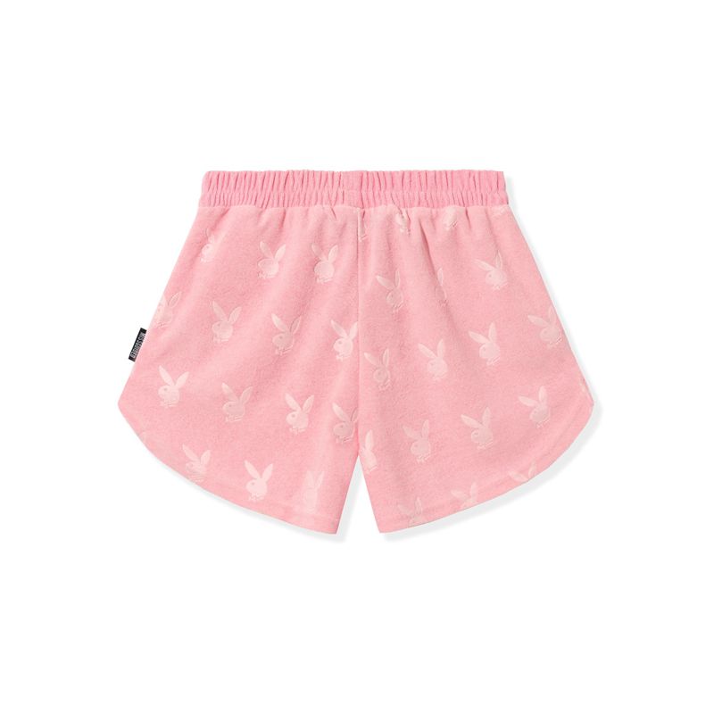 Pantaloncini Playboy Missguided Sportive Corsa Donna Rosa | 27531JQWM