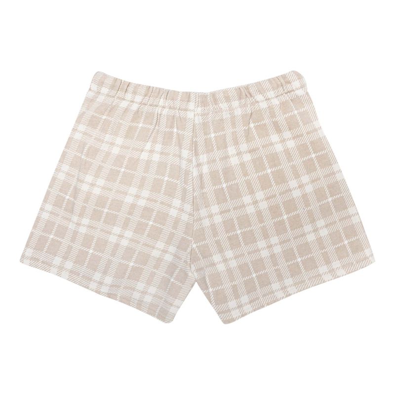 Pantaloncini Playboy Oversized Plaid Donna Marroni | 60753HJVS