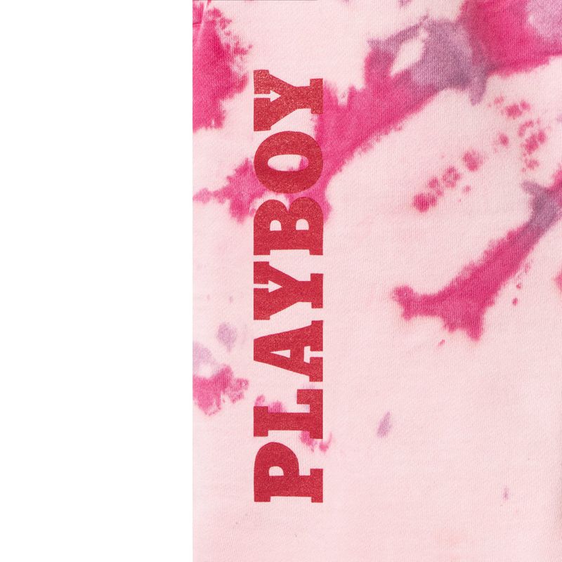 Pantaloncini Playboy Playmate Pink Tie Dye Donna Viola Bianche | 84521VDPK