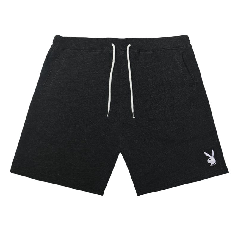 Pantaloncini Playboy Rabbit Head Sweat Uomo Grigie | 03264LVKN