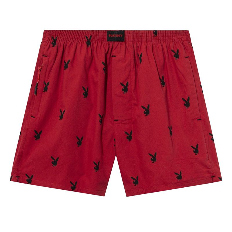 Pantaloncini Playboy Repeating Rabbit Head Lounge Uomo Blu | 42167MSZV