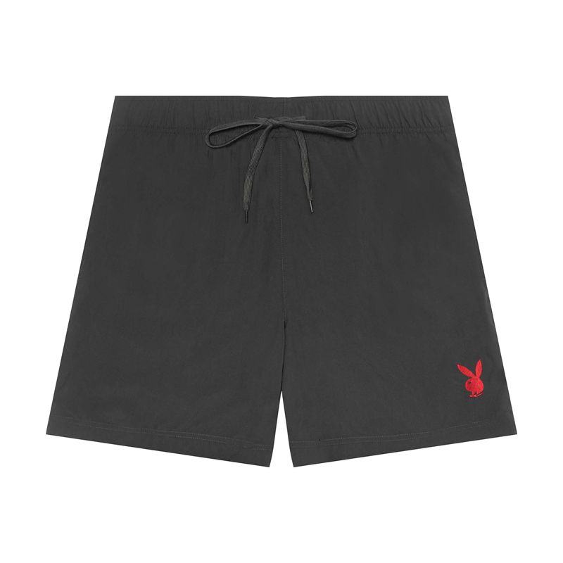 Pantaloncini Playboy Retreat Uomo Nere | 58169SAYG