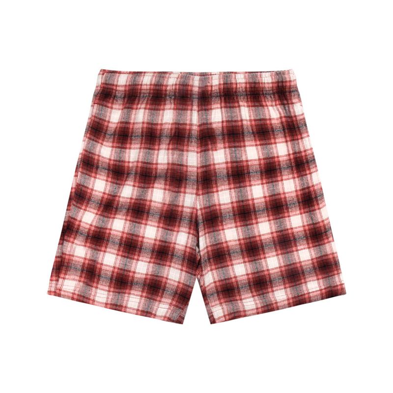 Pantaloncini Playboy State Line Flannel Uomo Rosse | 91705YVNQ