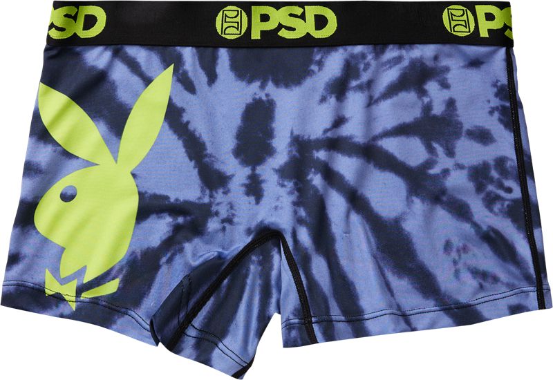 Pantaloncini Playboy Tie Dye Logo Boy Donna Nere Viola | 27564NBOR