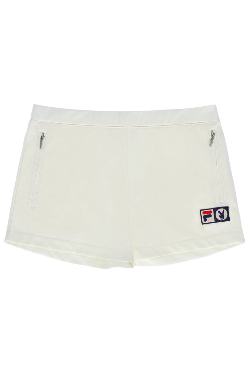 Pantaloncini Playboy X Fila Jeana Donna Bianche | 67324WATZ