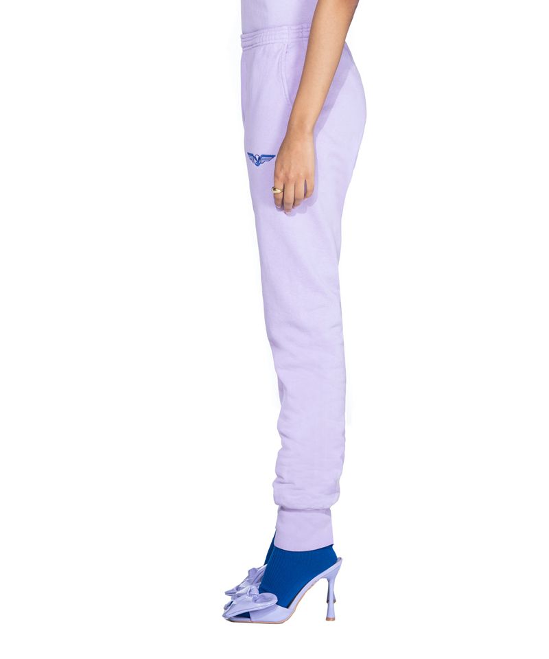 Pantaloni Della Tuta Playboy Aviation Wings Jogger Pant Uomo Viola | 21493OATJ