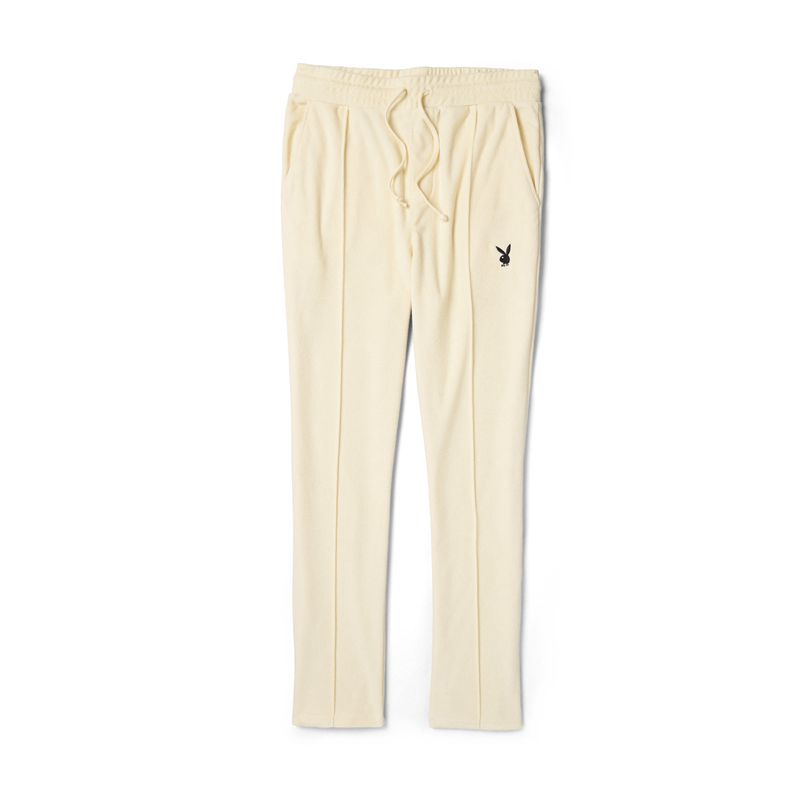 Pantaloni Della Tuta Playboy Terry Sweatpant Uomo Bianche | 82319NAGU