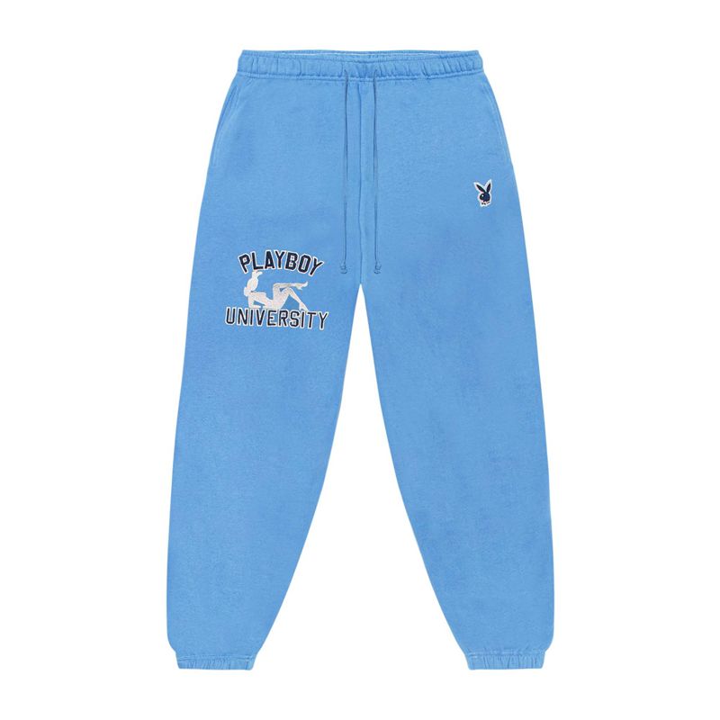 Pantaloni Della Tuta Playboy University Uomo Blu | 49051KRIY