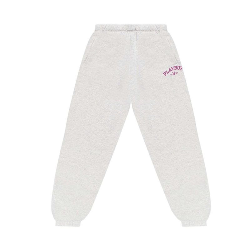 Pantaloni Playboy 1983 Sweats Donna Grigie | 50391TBHZ