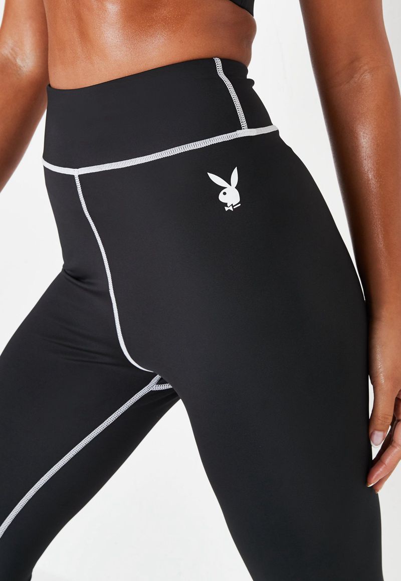 Pantaloni Playboy Active Branded Legging Donna Verdi | 12843MFSQ