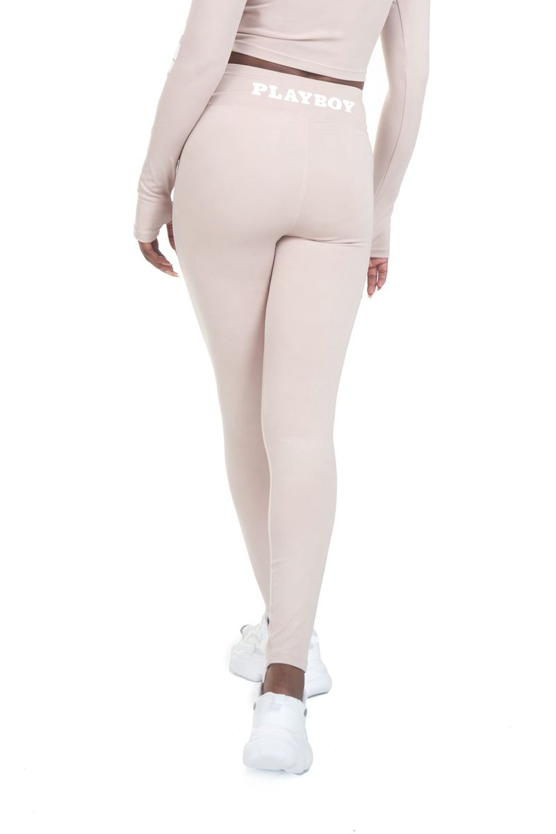 Pantaloni Playboy Active Ruched Waistband Leggings Donna Grigie | 25830HULV