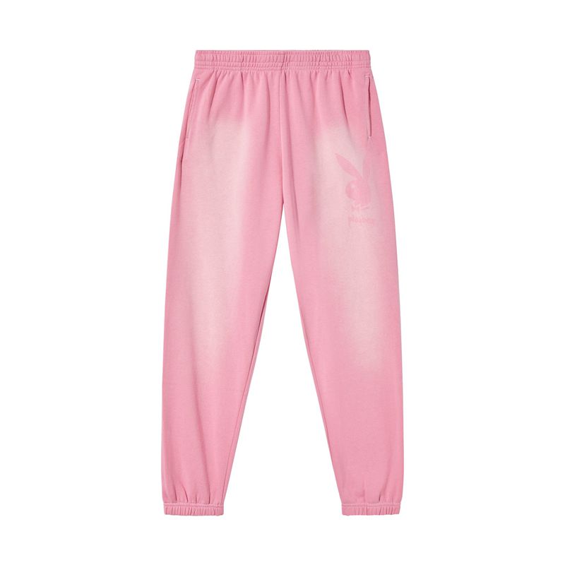 Pantaloni Playboy Airbrush Sweats Donna Grigie Scuro | 65239BTRH