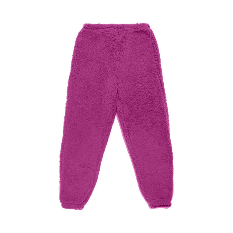 Pantaloni Playboy Bunny Leg Sherpa Sweat Donna Viola Profondo | 52091PJZO