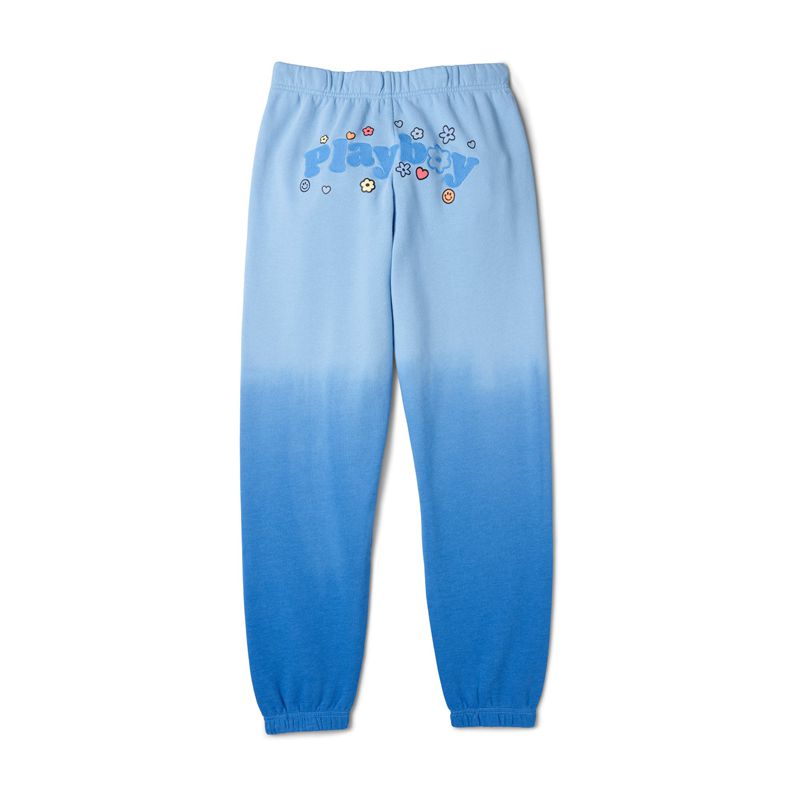 Pantaloni Playboy Camp Classiche Sweat Donna Blu | 17035MFQT