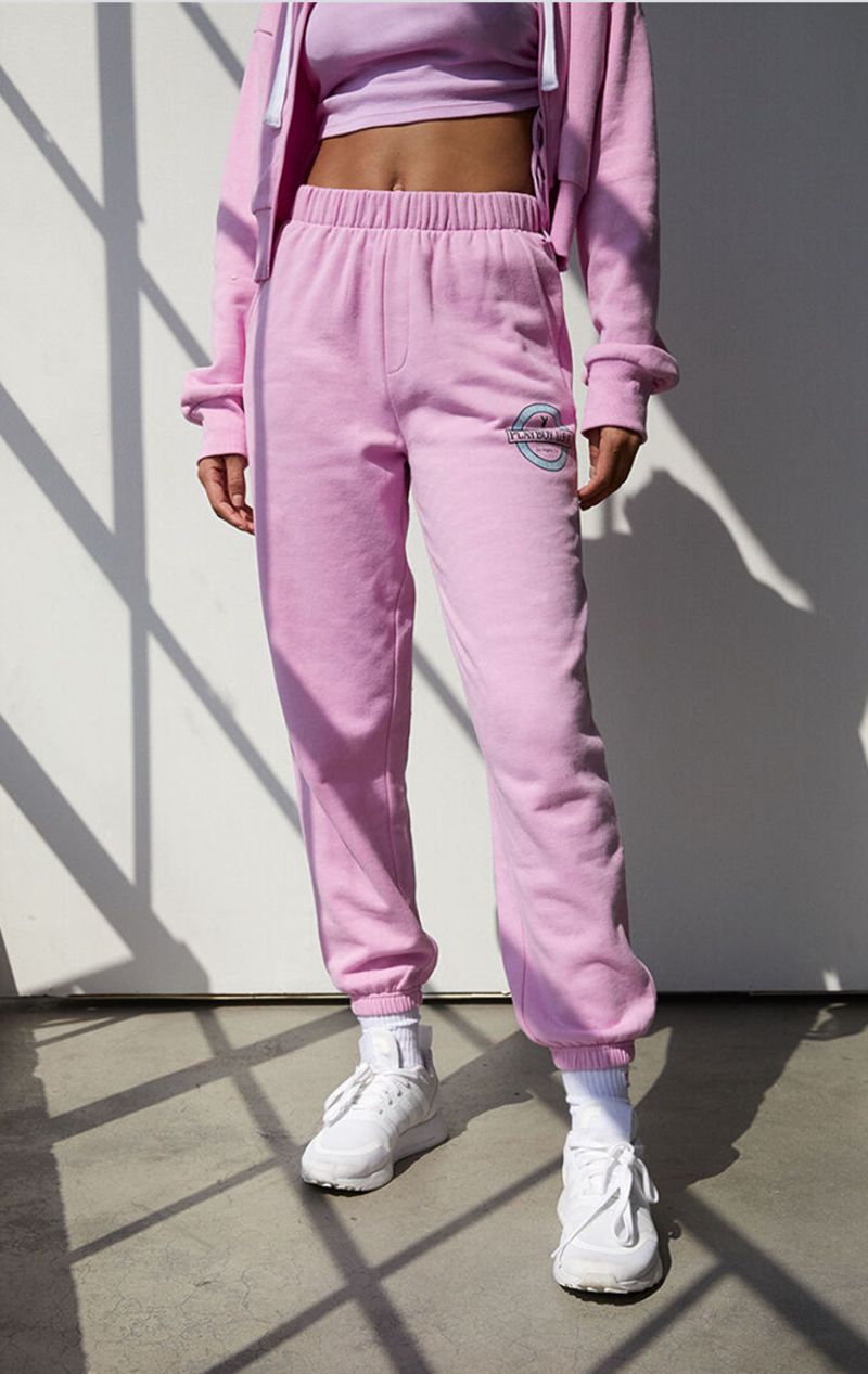 Pantaloni Playboy Everyday Sweats Donna Rosa | 58049GBOK