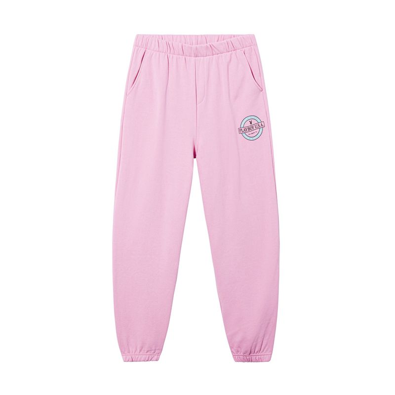 Pantaloni Playboy Everyday Sweats Donna Rosa | 58049GBOK