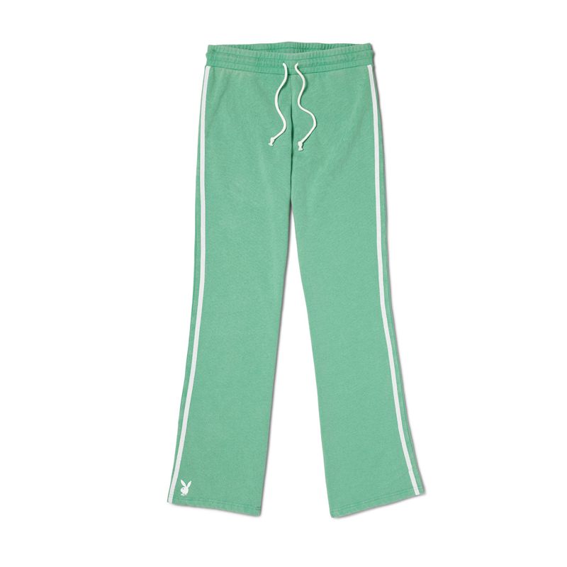 Pantaloni Playboy Green Campfire Flare S Donna Verdi | 82974TAKG