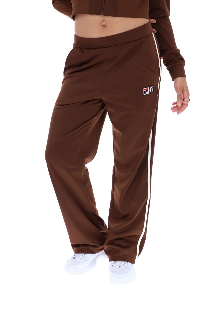 Pantaloni Playboy X Fila Mardi Pista Donna Verdi | 32451VKNW